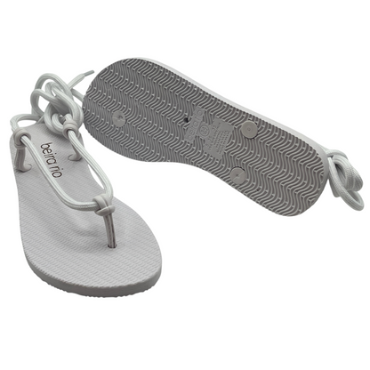 Sandália Feminina Rasteira Dedo Amarrar Beira Rio 8449.905