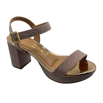 Sandália Feminina Salto Alto Grosso Glamour Vizzano 6425.110