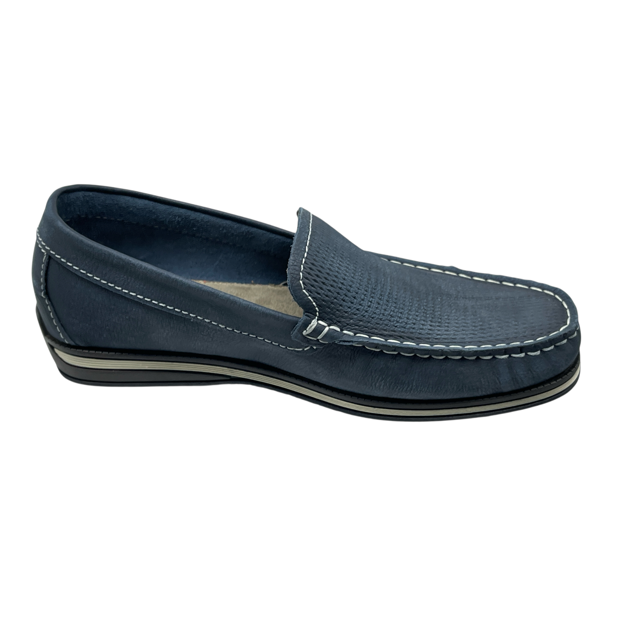 Sapato Masculino Mocassim Easy Ted Couro Democrata 135201