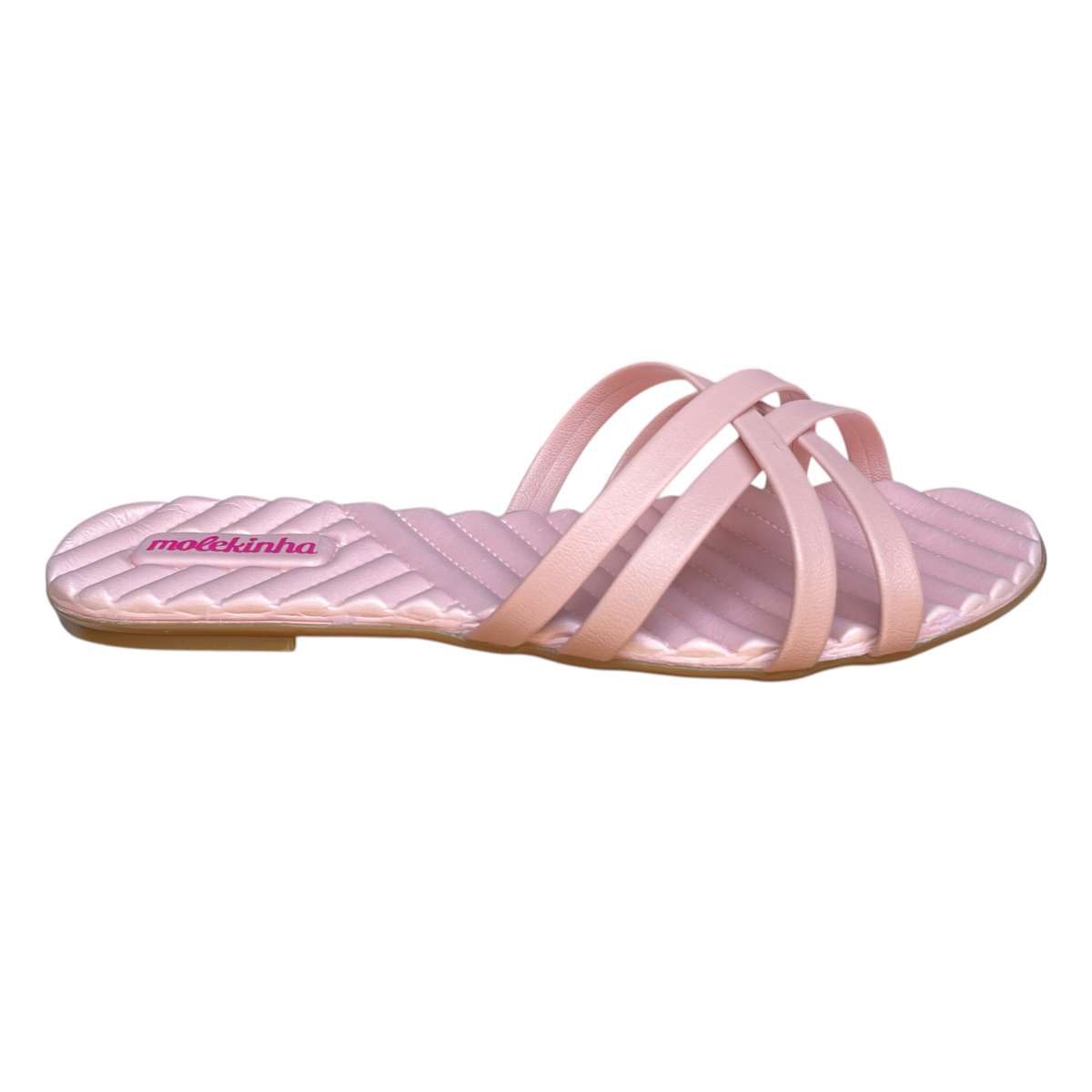 Chinelo Rasteirinha Slide Casual Tiras Molekinha 2353.104