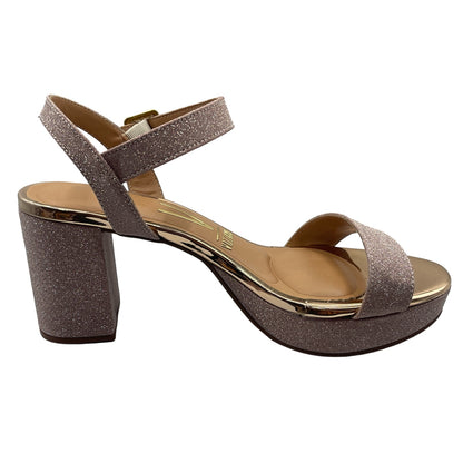 Sandália Feminina Salto Alto Grosso Glamour Vizzano 6425.110