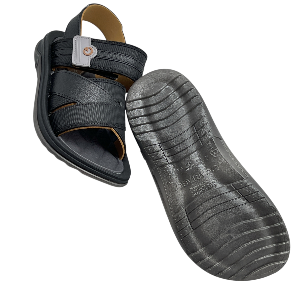 Sandália Papete Masculina Santorini Conforto Cartago 12412