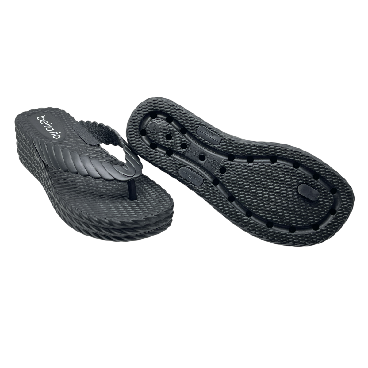 Chinelo Tamanco Casual Anabela Confortavel Beira Rio 8561.100