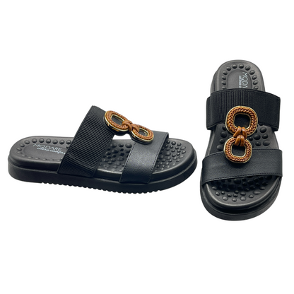 Chinelo Tamanco Slide C/ Elástico Modare Ultraconforto 7178.107