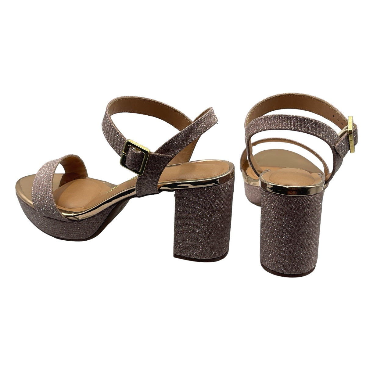 Sandália Feminina Salto Alto Grosso Glamour Vizzano 6425.110