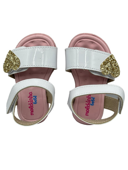 Sandália Infantil Verniz Maxi Glitter Molekinha 2121.150