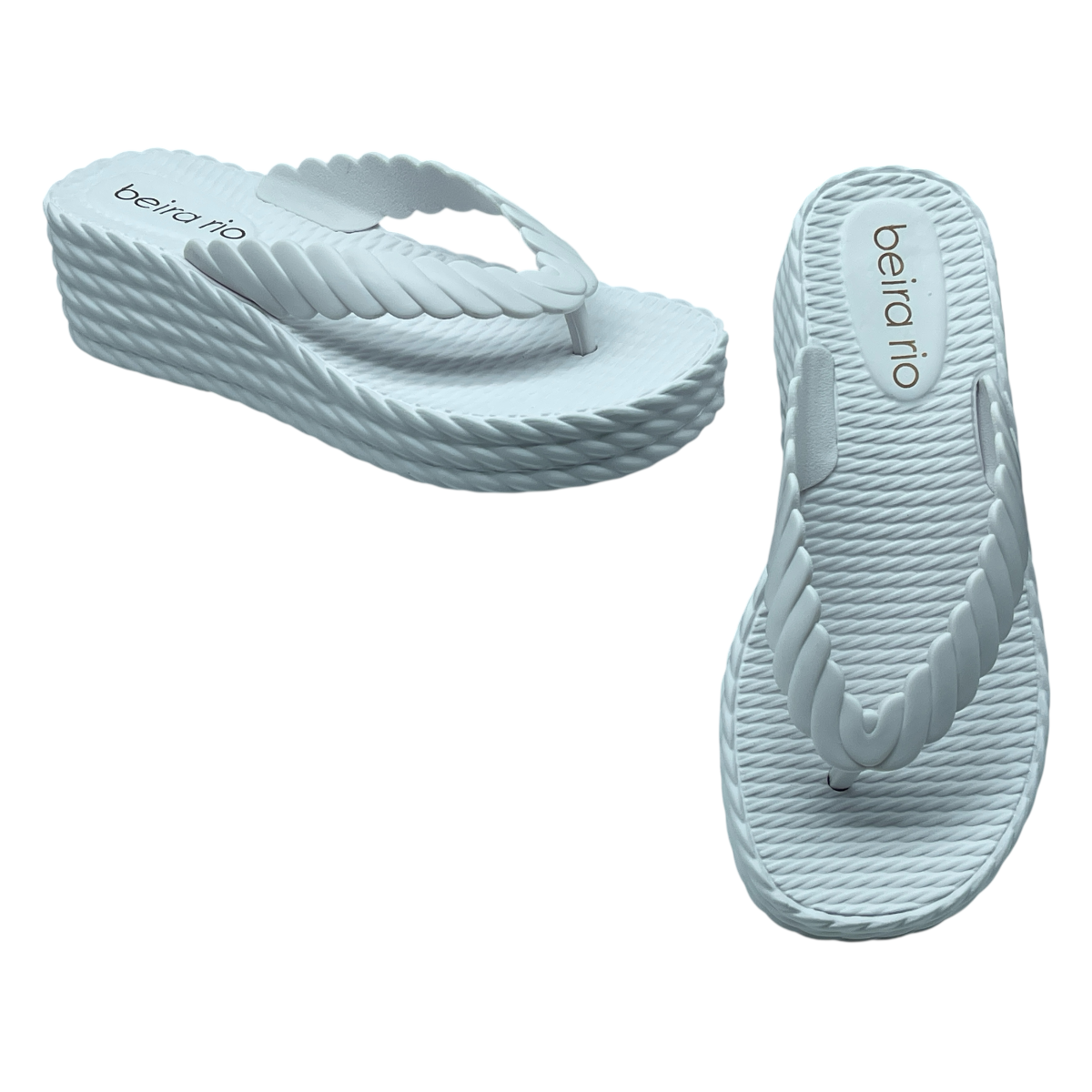 Chinelo Tamanco Casual Anabela Confortavel Beira Rio 8561.100