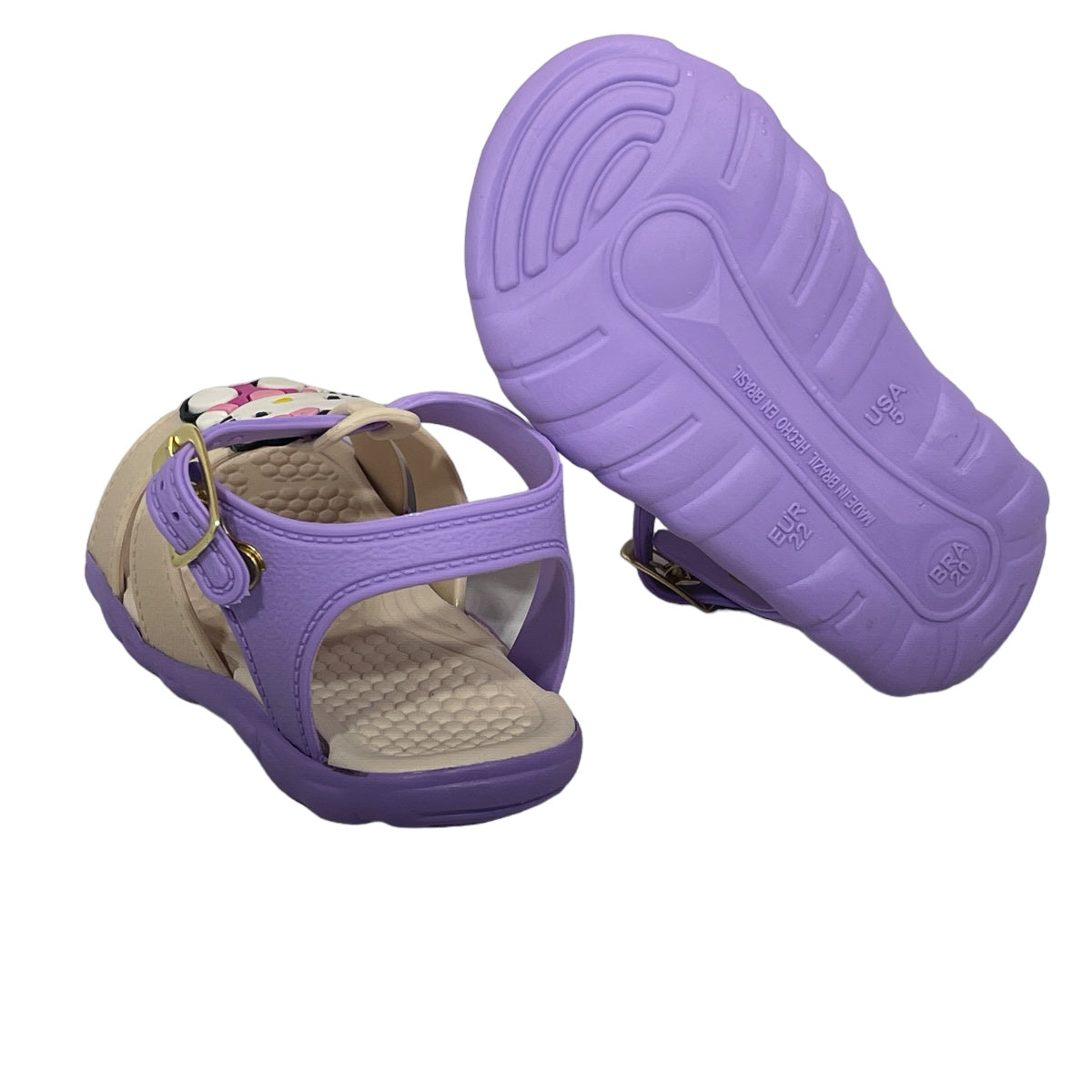 Sandália Infantil Menina Rasteirinha Casual Baby Kids Diversas