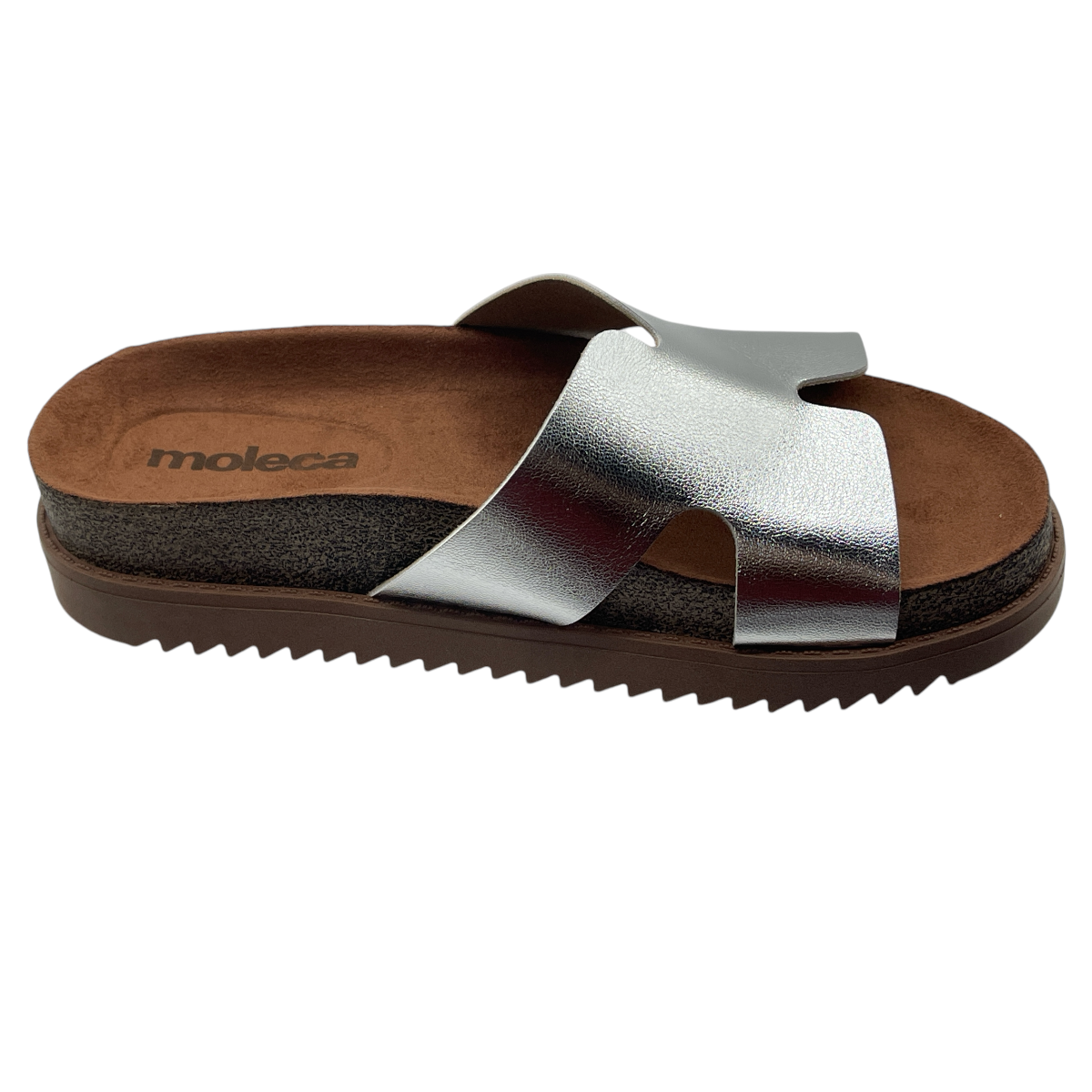 Sandália Feminina Slide Flatform Conforto Moleca 5500.100.14710