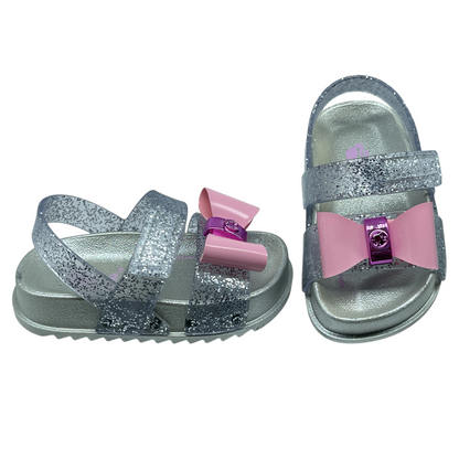 Sandália Infantil Glitter Barbie Charm Baby Grendene 23202
