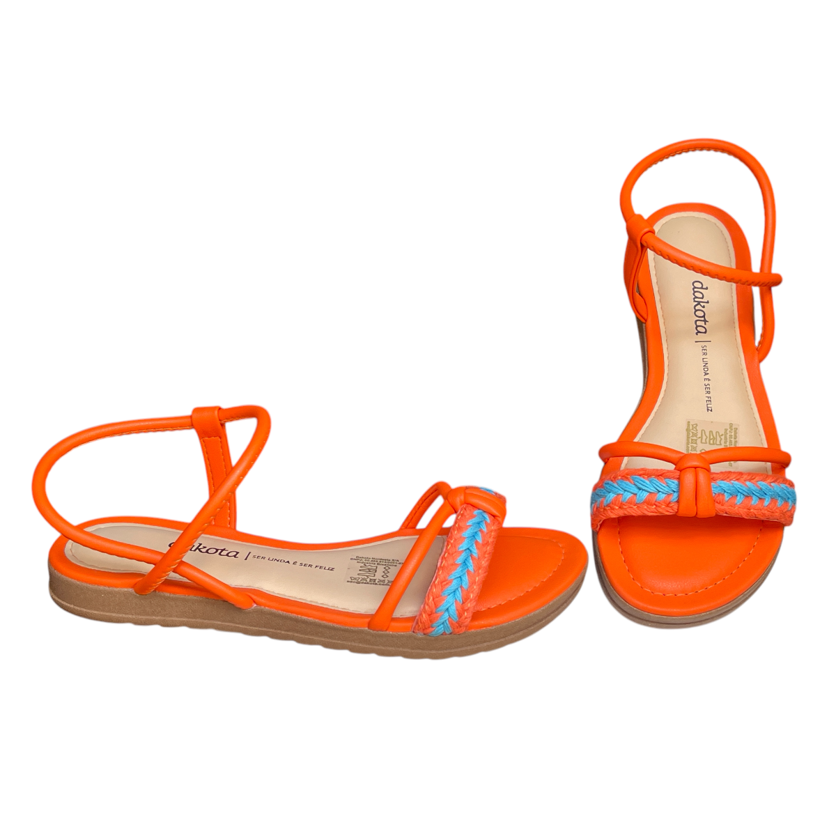 Sandália Feminina Rasteira Flatform Tratorada Dakota Y7471