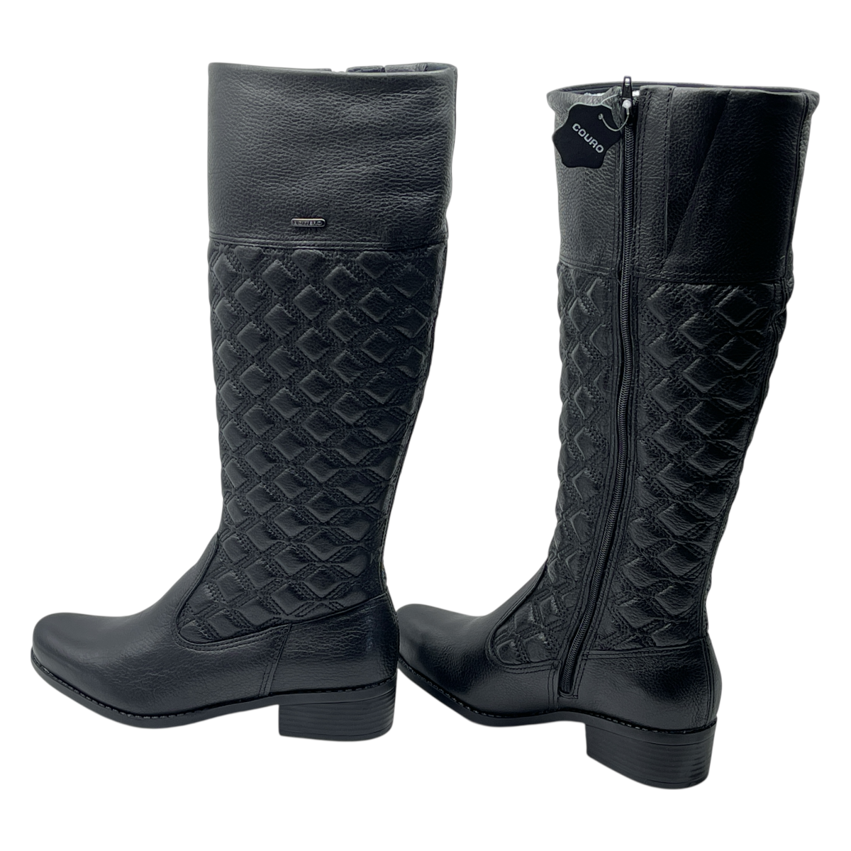 Bota Cano Longo Montaria XXIII Couro Burnish Bottero 345808-1