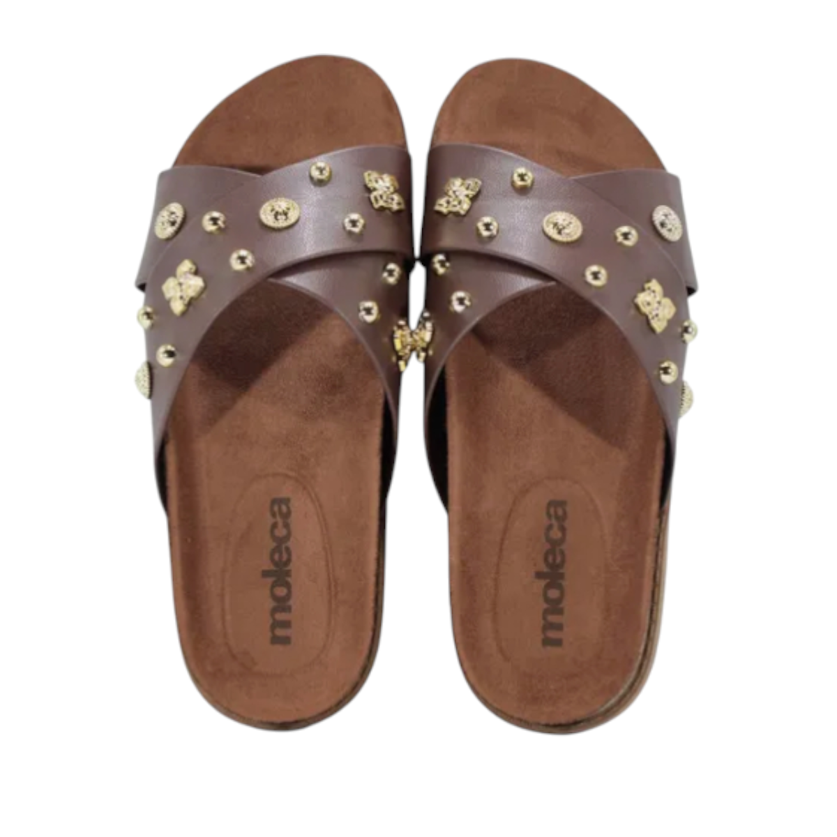 Chinelo Tamanco Slide Moleca 5500.112