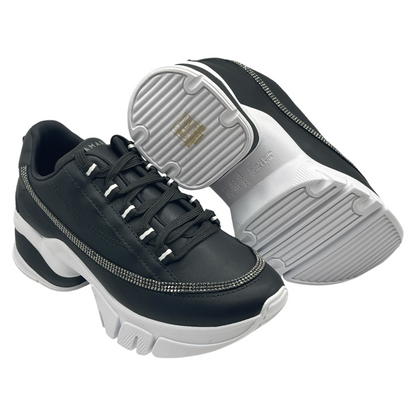 Tênis Feminino Chunky Plataforma Strass Ramarim 24-80106