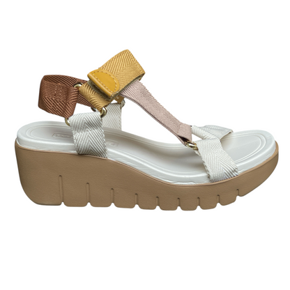 Sandália Feminina Flatform Tratorada Gorgurão Moleca 5536.101