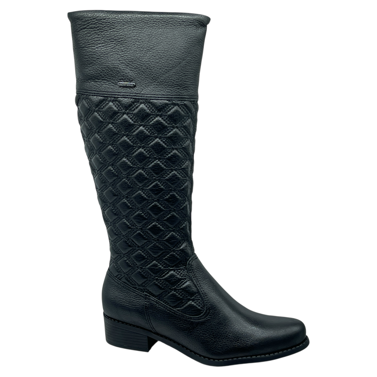 Bota Cano Longo Montaria XXIII Couro Burnish Bottero 345808-1