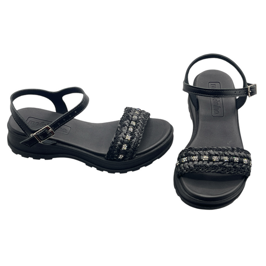 Sandália Feminina Infantil Tratorada Casual Strass Molekinha 2361.102