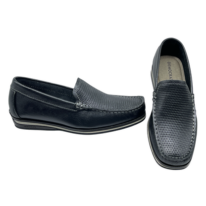 Sapato Masculino Mocassim Easy Ted Couro Democrata 135201