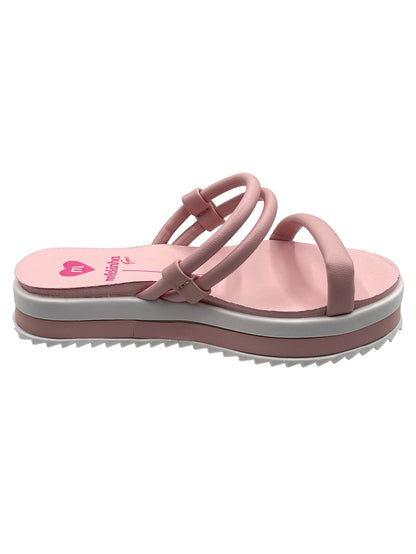 Chinelo Tamanco Slide Anabela Infantil Molekinha 2305.1560