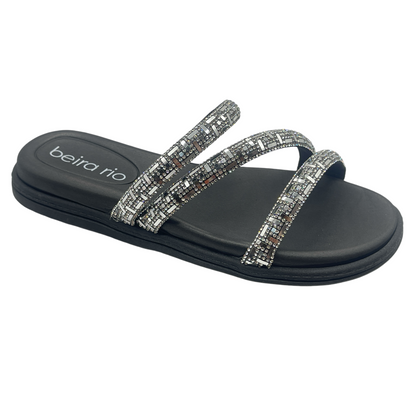 Chinelo Slide Tira Strass Verona Beira Rio 8488.108.28500