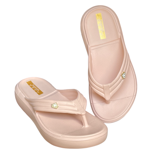 Chinelo Tamanco Feminino Plataforma EVA  Alana Shine Boaonda 102
