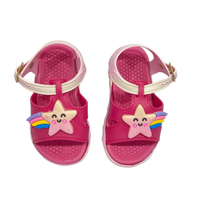 Sandália Infantil Menina Rasteirinha Casual Baby Kids Diversas