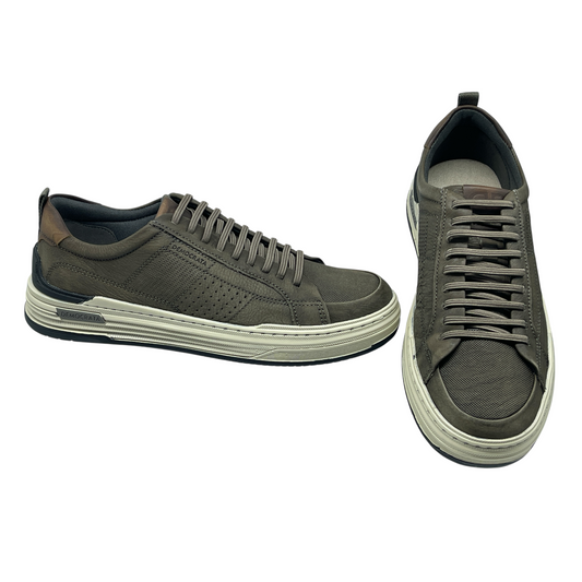 Sapatênis Masculino Denim Mike Couro Democrata 240601