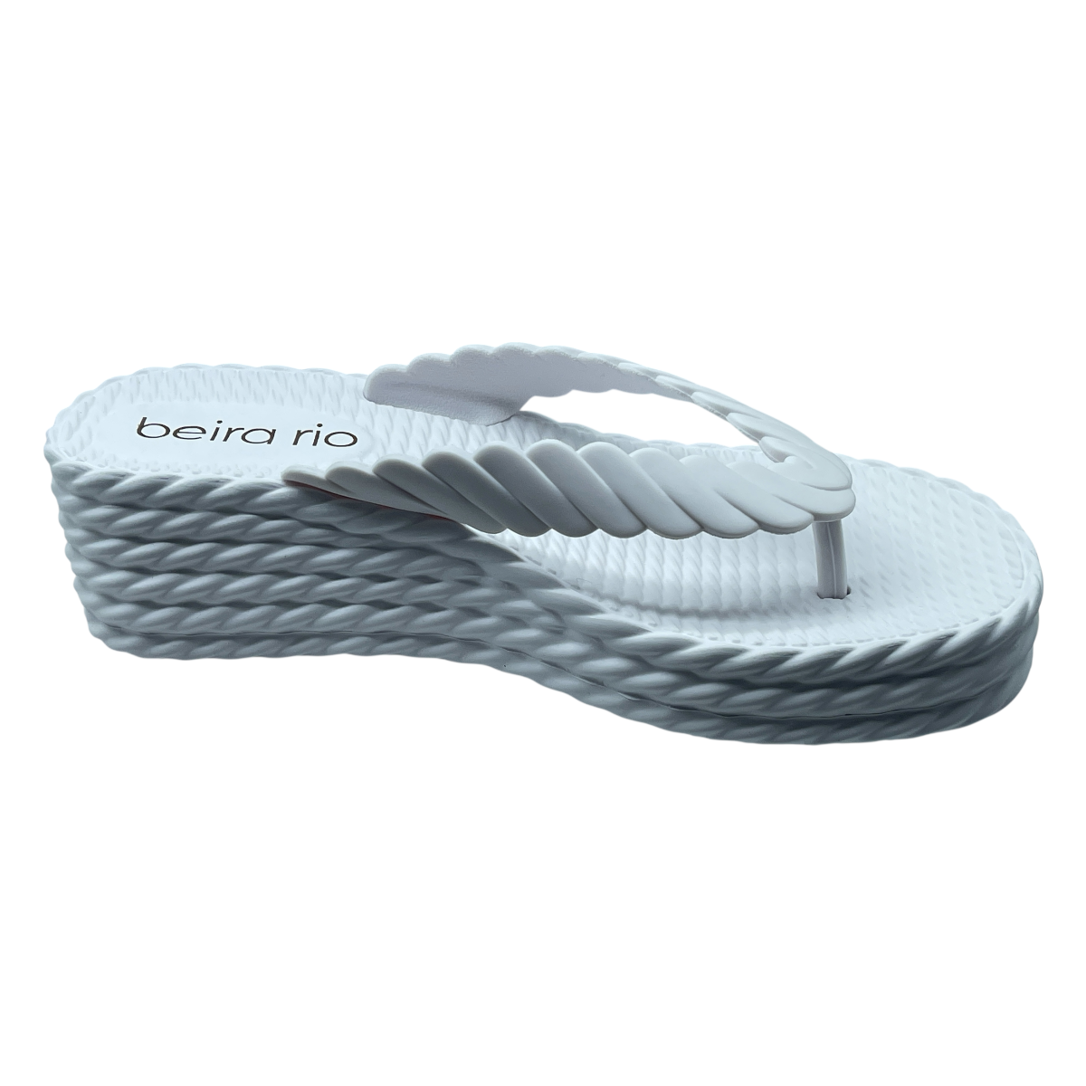 Chinelo Tamanco Casual Anabela Confortavel Beira Rio 8561.100