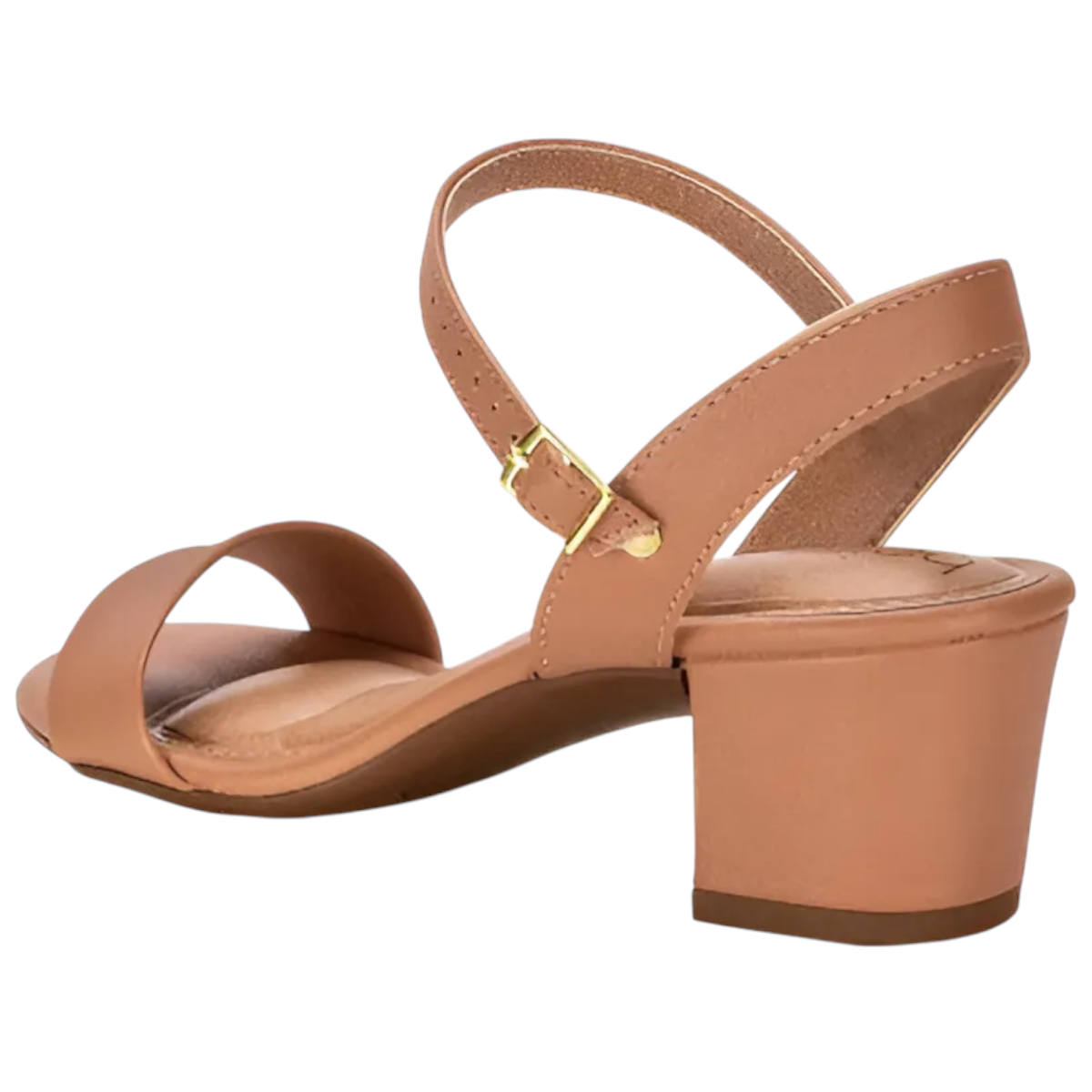 Sandália Feminina Casual Salto Bloco Napa Beira Rio 8246.1176