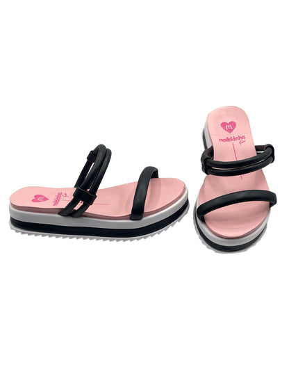 Chinelo Tamanco Slide Anabela Infantil Molekinha 2305.1560