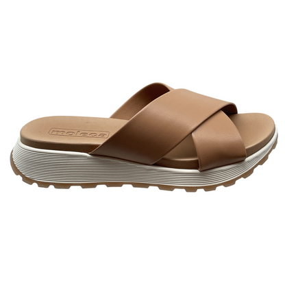 Tamanco Feminino Tiras Cruzadas Casual Tratorado Moleca 5537.100