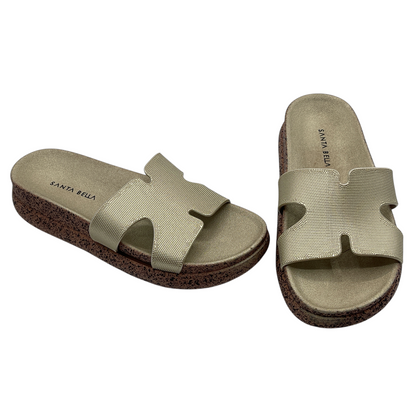 Sandália Papete Feminina Slide Santa Bella 12352