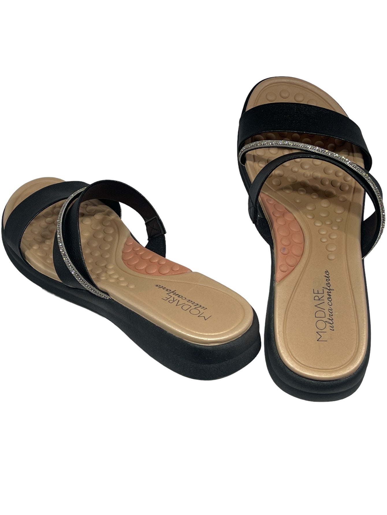 Sandália Slide Florenca Strass Modare Ultraconforto 7174.115