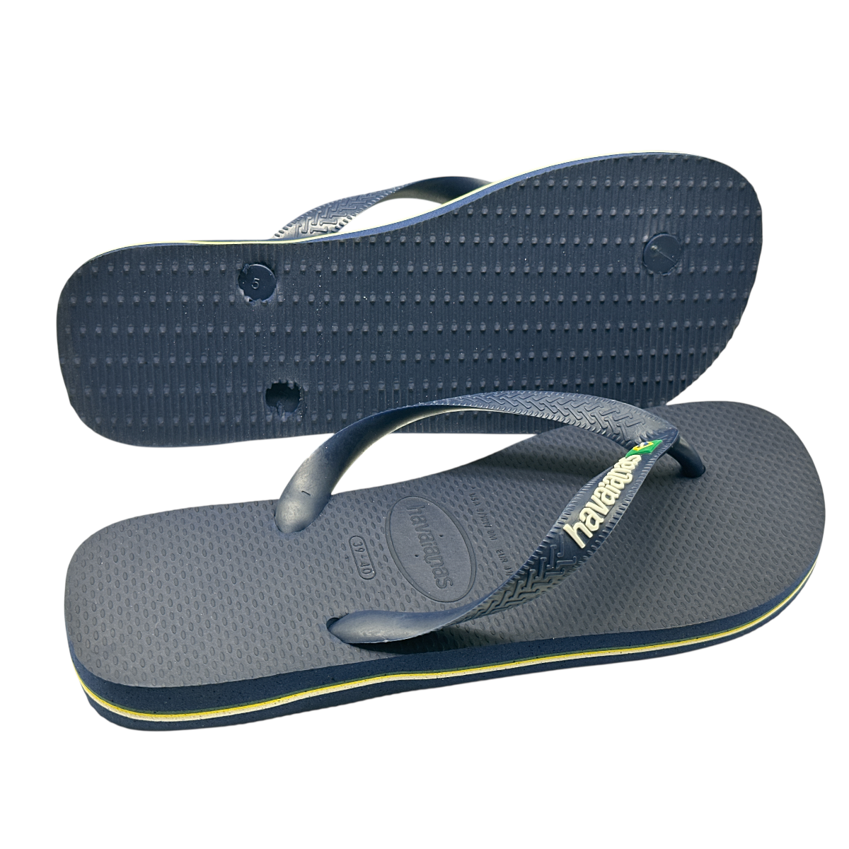 Chinelo Masculina Casual Havaianas Brasil Logo