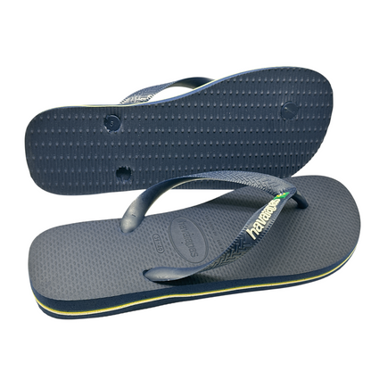 Chinelo Masculina Casual Havaianas Brasil Logo