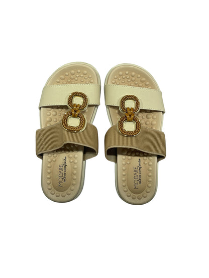 Chinelo Tamanco Slide C/ Elástico Modare Ultraconforto 7178.107