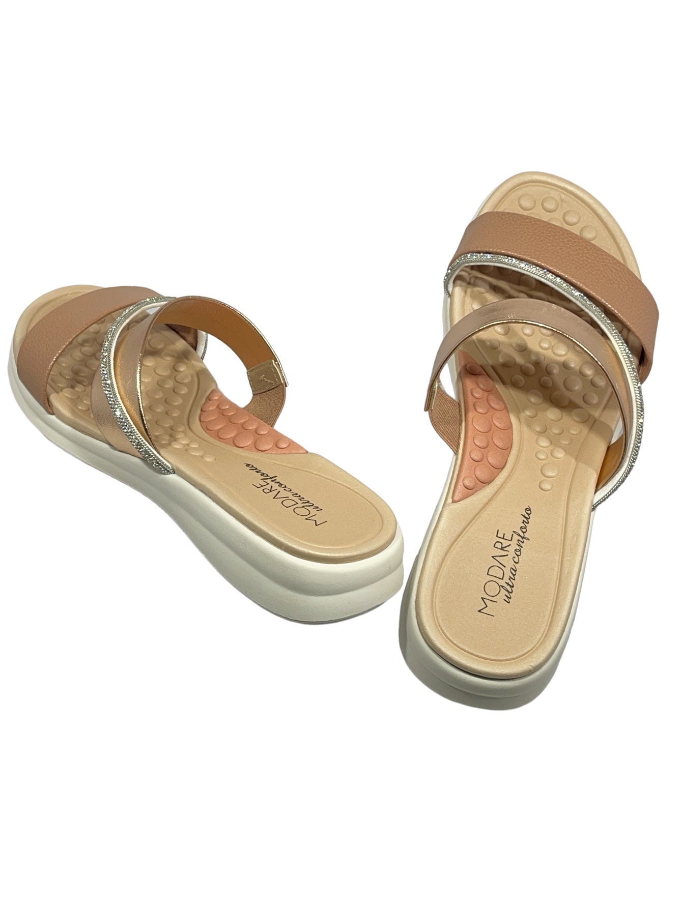 Sandália Slide Florenca Strass Modare Ultraconforto 7174.115