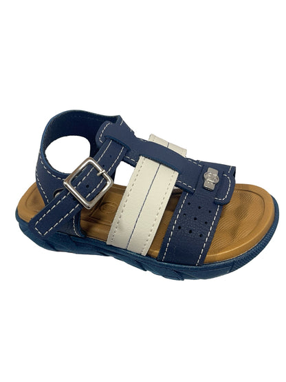 Sandália Papete Infantil Napa Tiras Rustico Molekinho 2135.104