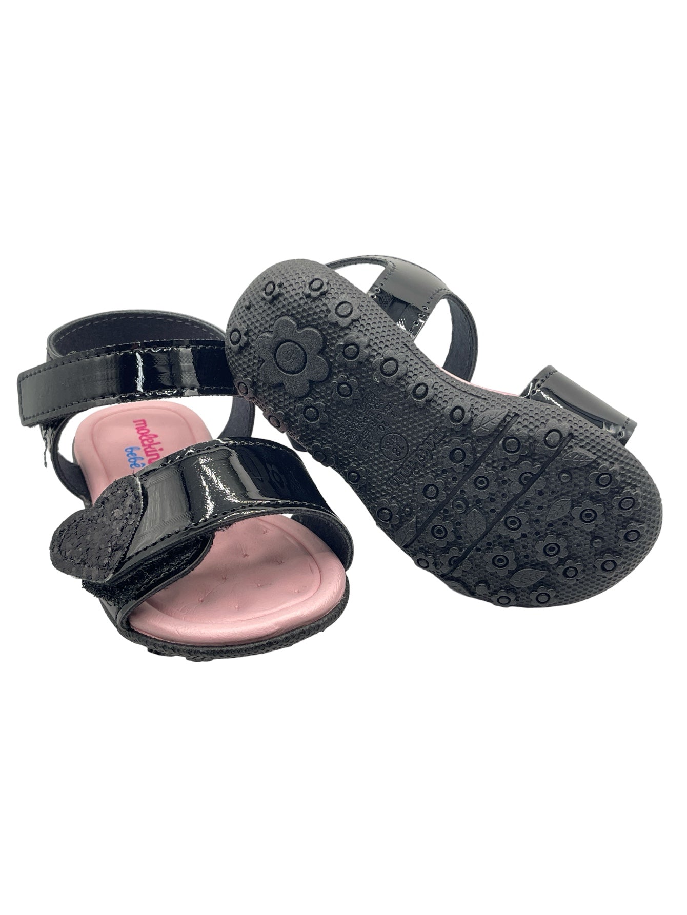 Sandália Infantil Verniz Maxi Glitter Molekinha 2121.150