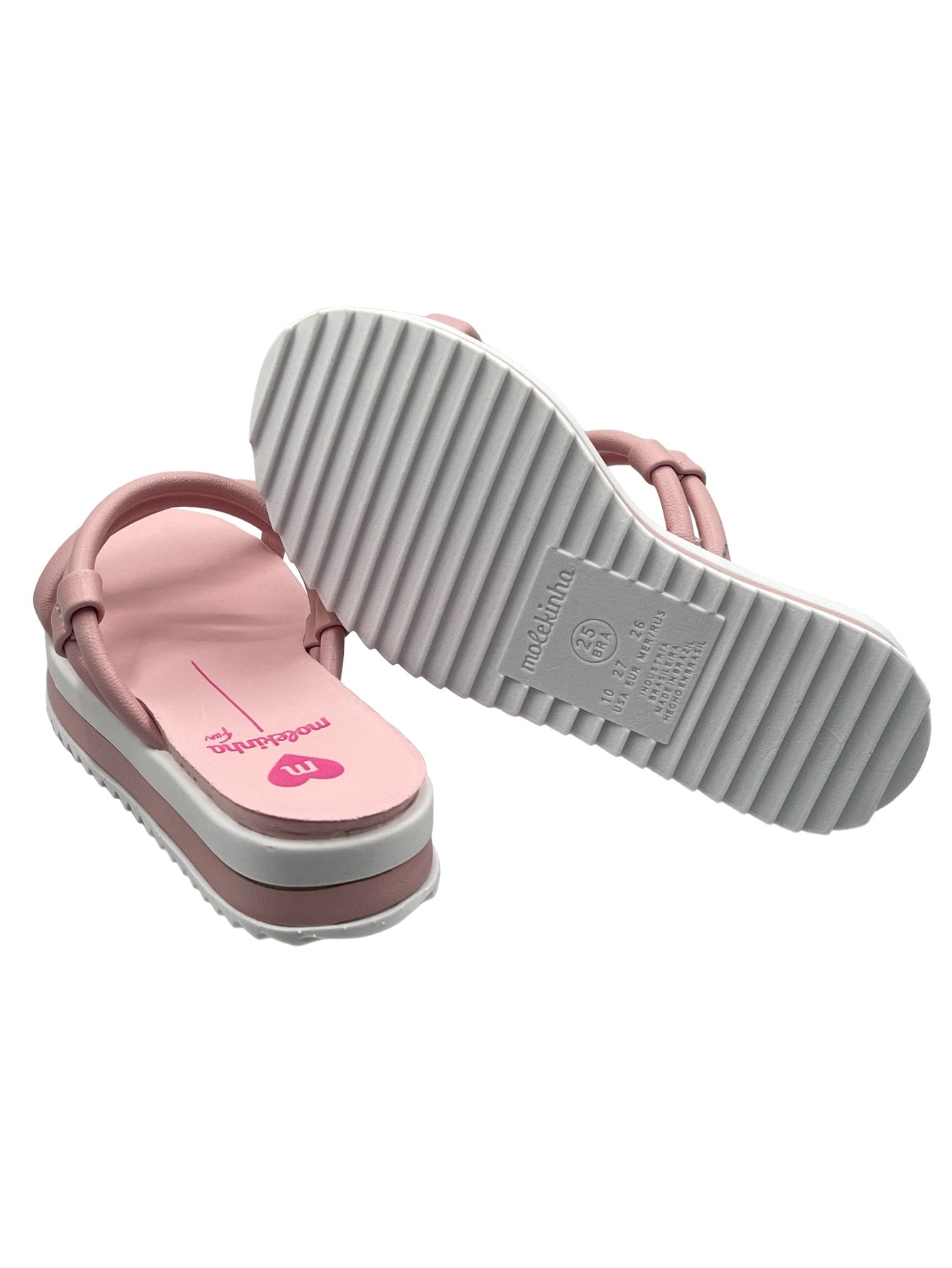 Chinelo Tamanco Slide Anabela Infantil Molekinha 2305.1560