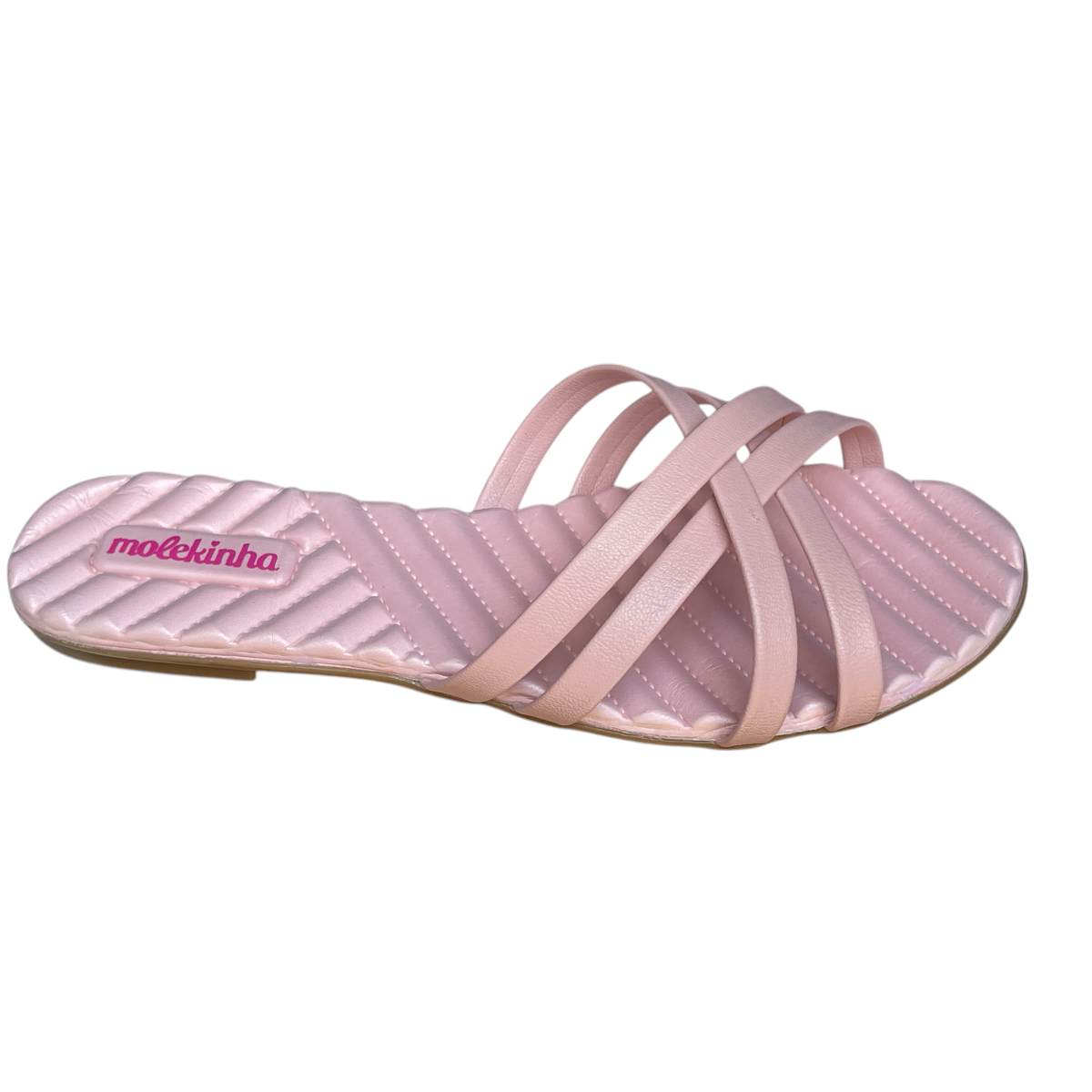 Chinelo Rasteirinha Slide Casual Tiras Molekinha 2353.104