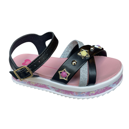 Sandália Papete Infantil Flatform Tratorada Molekinha 2305.1563