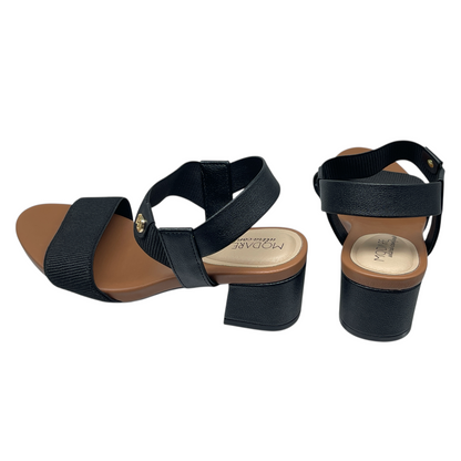 Sandália Elástico Canelado Salto Quadrado Modare Ultraconforto 7187.100