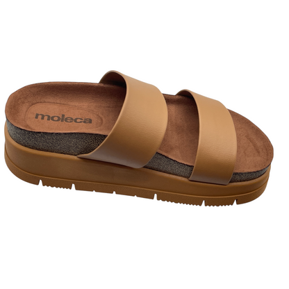 Tamanco Feminino Slide Plataforma Flatform Moleca 5513.100