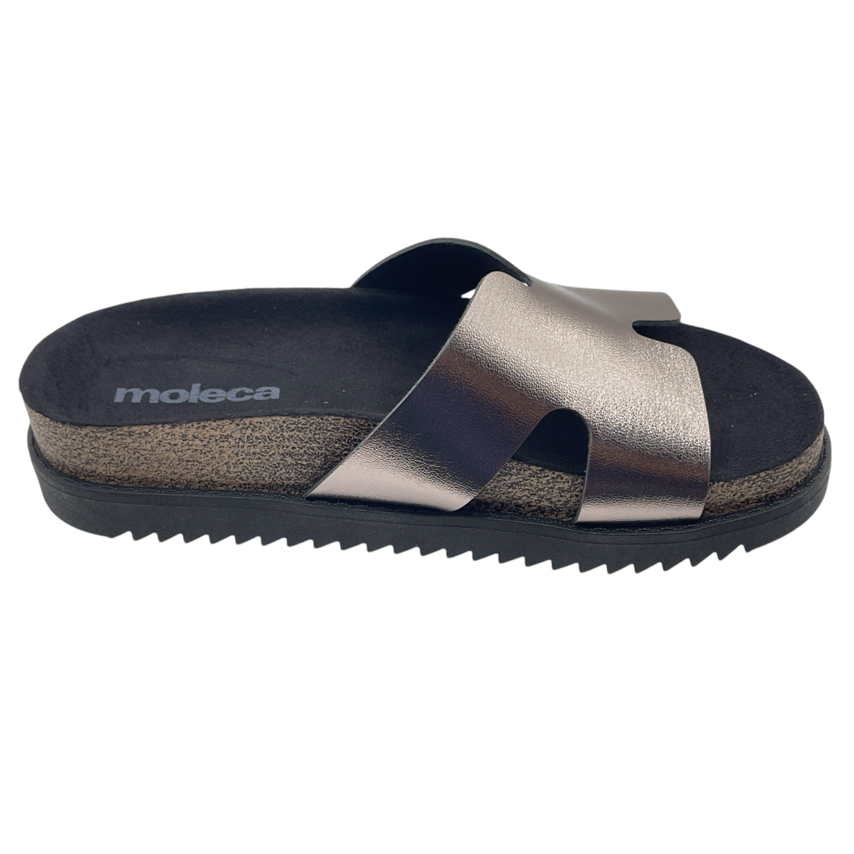 Sandália Feminina Slide Flatform Conforto Moleca 5500.100.14710