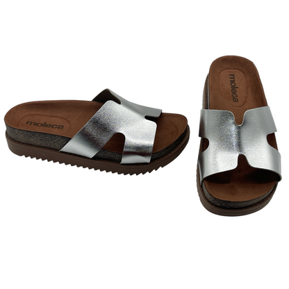 Sandália Feminina Slide Flatform Conforto Moleca 5500.100.14710