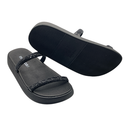 Chinelo Feminino Slide Tira Maxi Glitter Moleca 5507.100