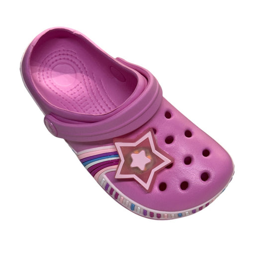 Babuche Sandália Infantil Meninas Acende Luz