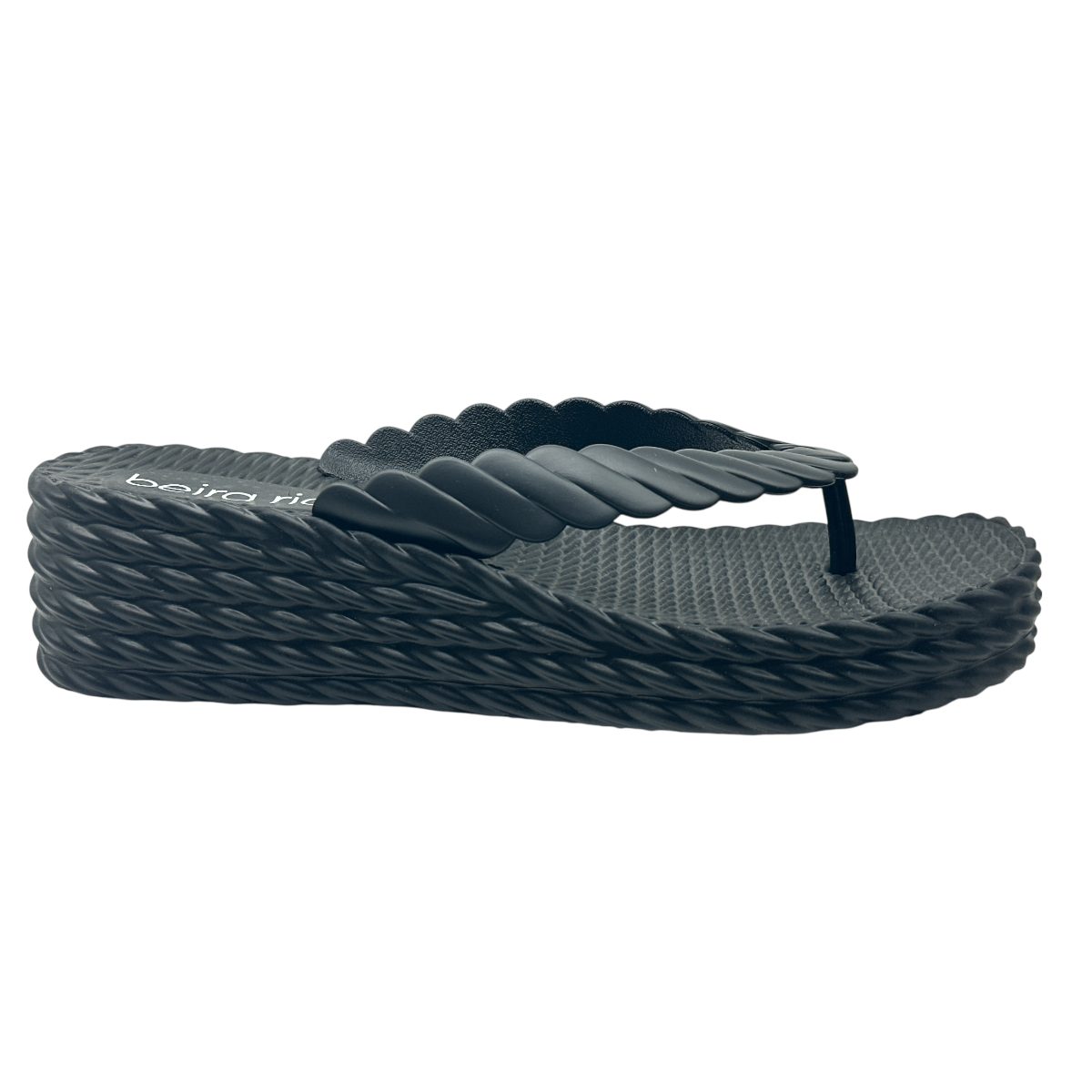 Chinelo Tamanco Casual Anabela Confortavel Beira Rio 8561.100