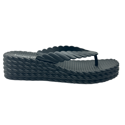 Chinelo Tamanco Casual Anabela Confortavel Beira Rio 8561.100